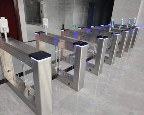 Los pasillos peatonales automáticos para control de acceso